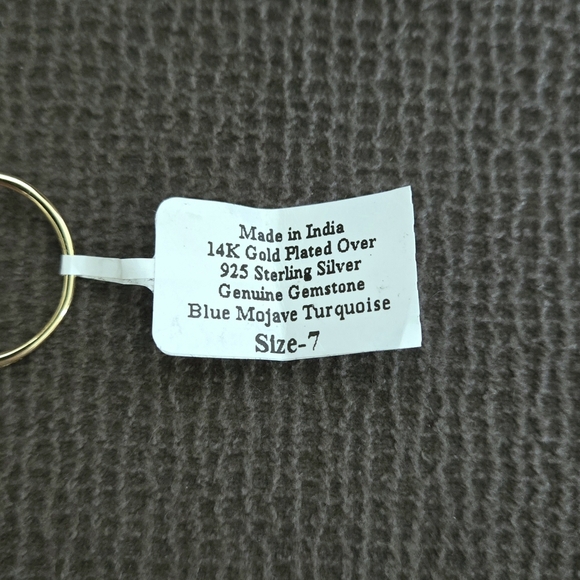 Shivam Blue💙 Mohave🏜 Turquoise Ring💍 - NWT - Picture 6 of 16